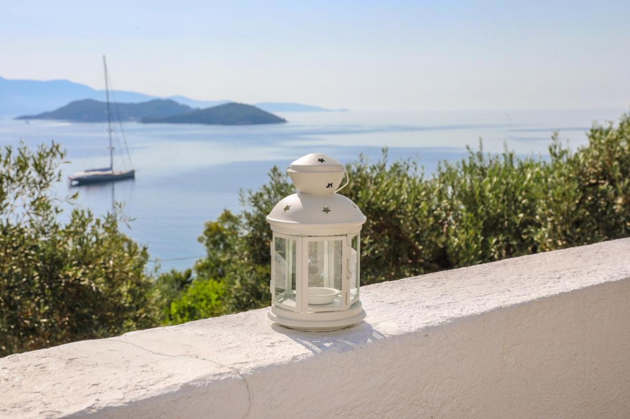Golden View Villa Skiathos Town Bagian luar foto